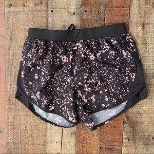 COPY - Under armour UA fly by 2.0 printed running shorts gray and blush pink sp…